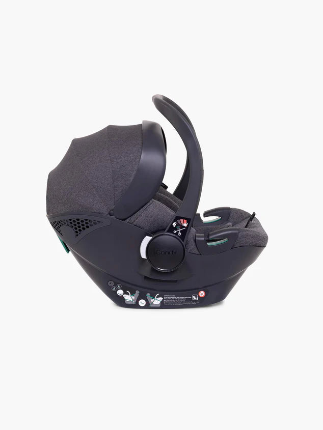 iCandy Cocoon Car Seat and Base Dark Grey 2