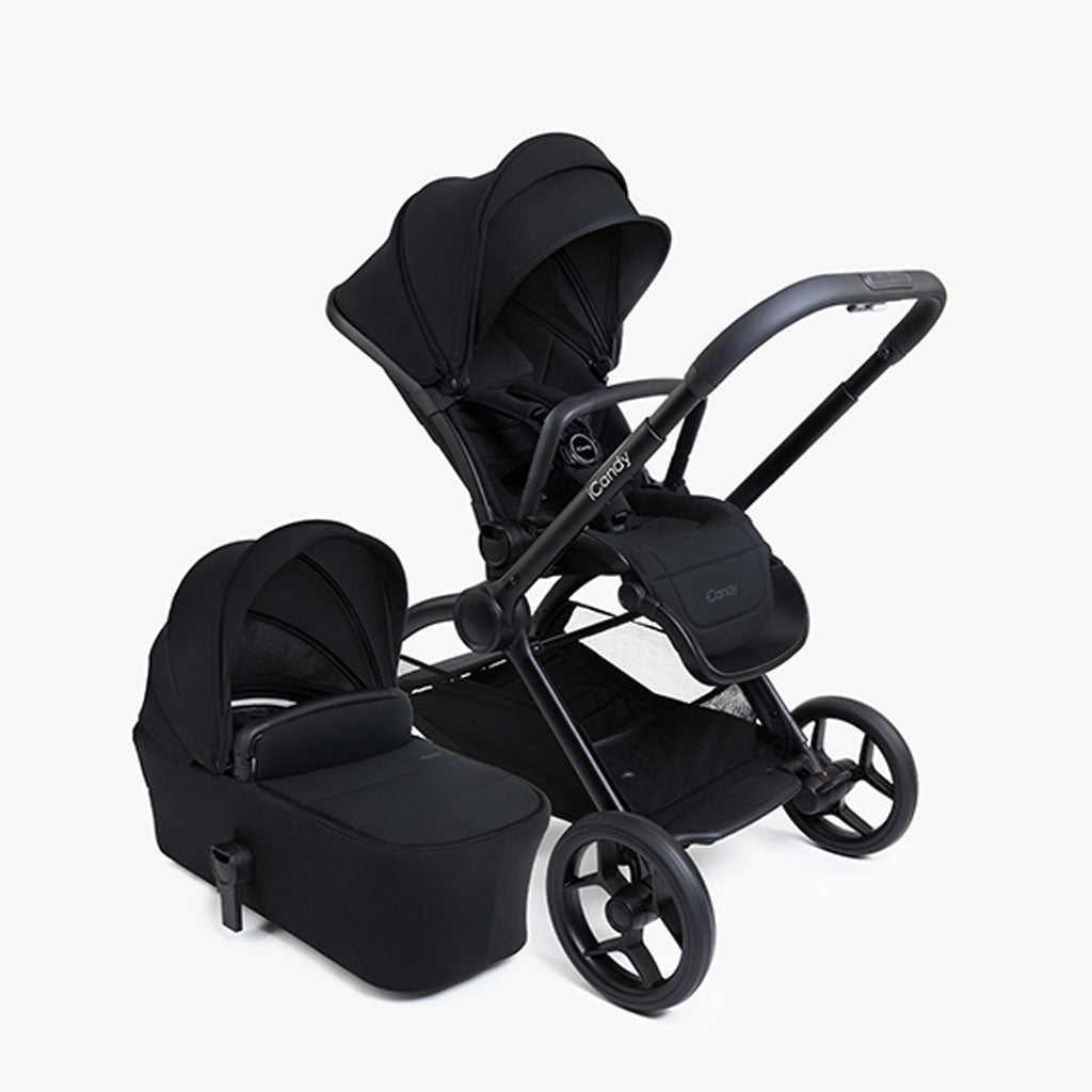 iCandy Core 2 Black Pushchair and Carrycot