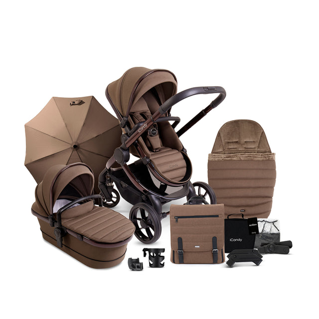 iCandy Peach 7 Pushchair and Carrycot Complete Bundle - Coco EX Display