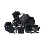 iCandy Peach 7 Pushchair and Carrycot Complete Car Seat Bundle - Black Edition