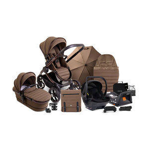 iCandy Peach 7 Pushchair and Carrycot Complete Car Seat Bundle - Coco