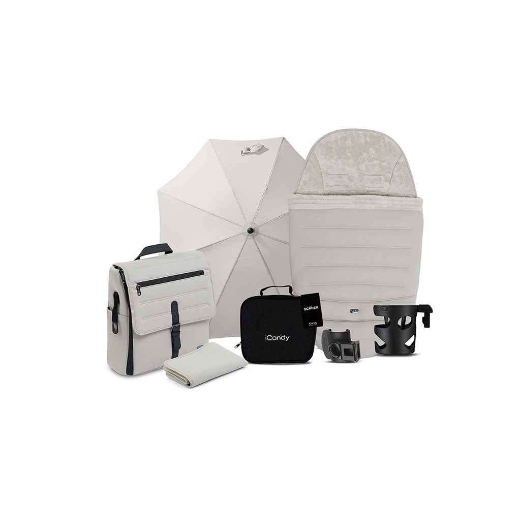 iCandy Peach 8 Accessories - Taupe