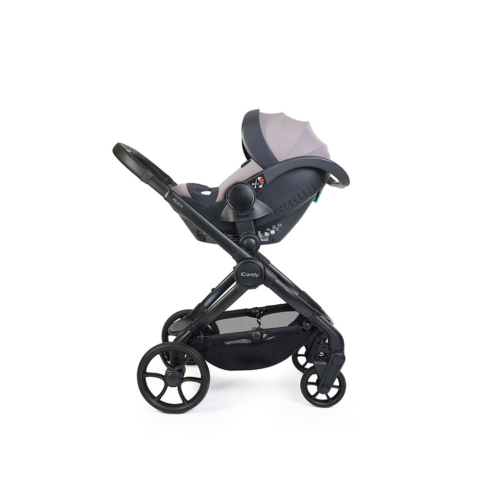 iCandy Peach 8 Pushchair Complete Car Seat Bundle - Porcini