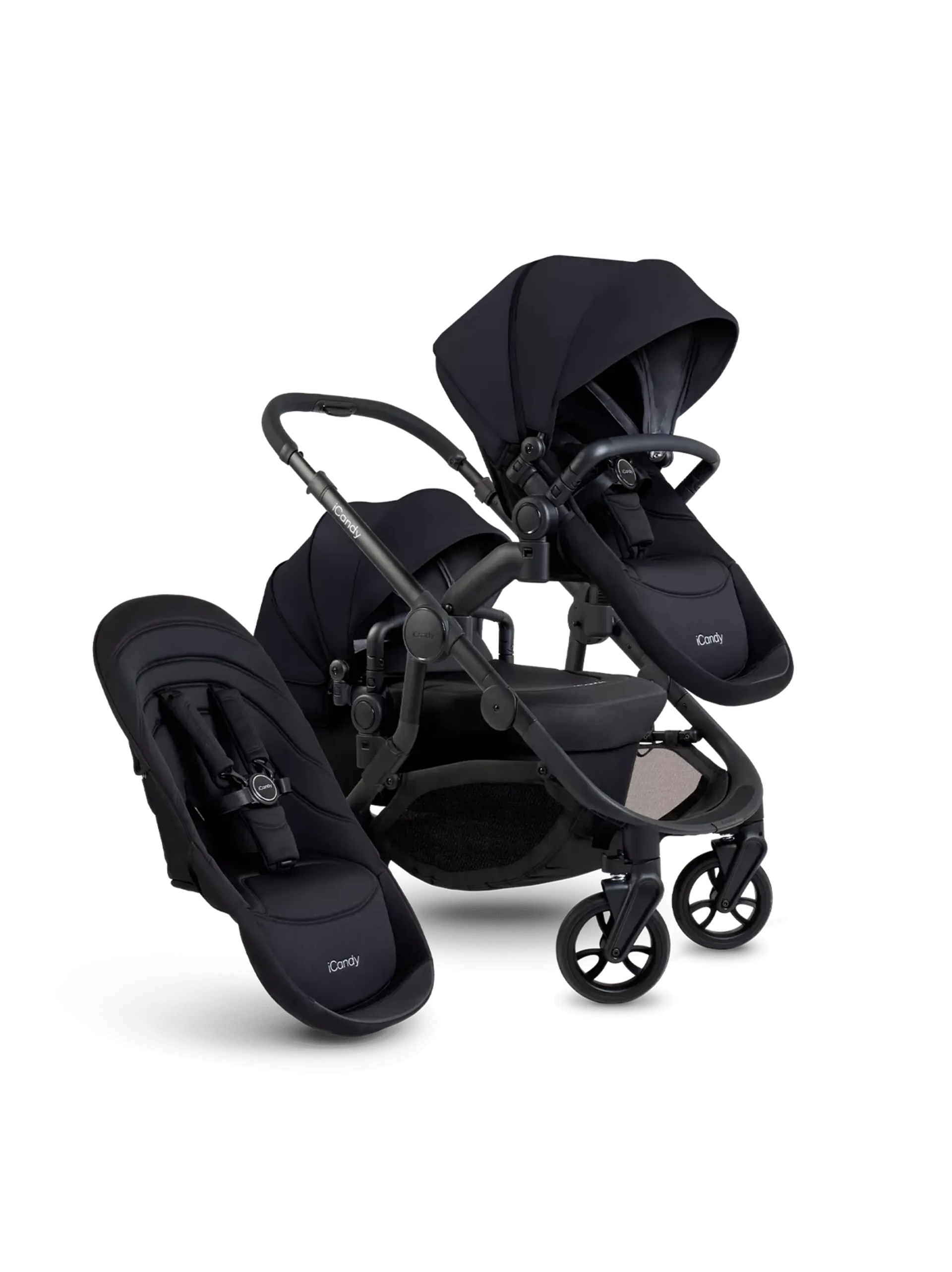 iCandy Orange 4 Double Pushchair Bundle - Chelsea Baby