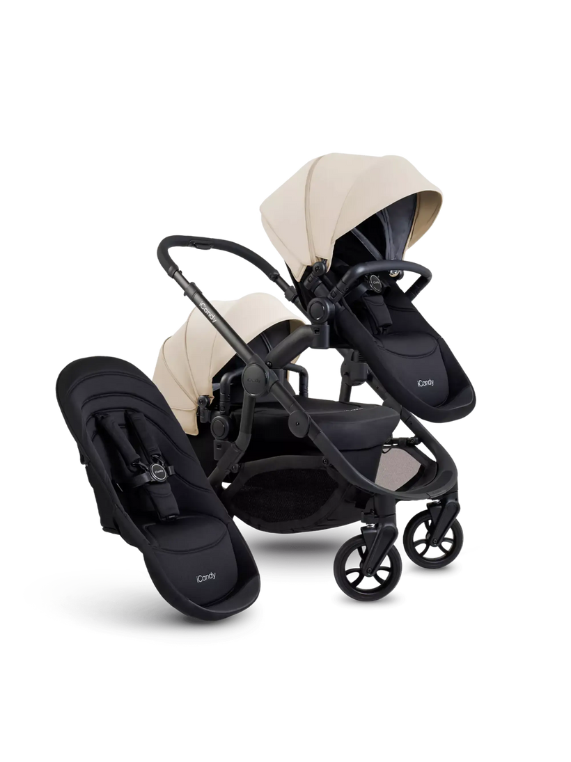 iCandy Orange 4 Double Pushchair Bundle - Chelsea Baby