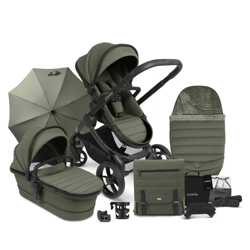 iCandy Peach 7 Pushchair and Carrycot Complete Bundle - Chelsea Baby