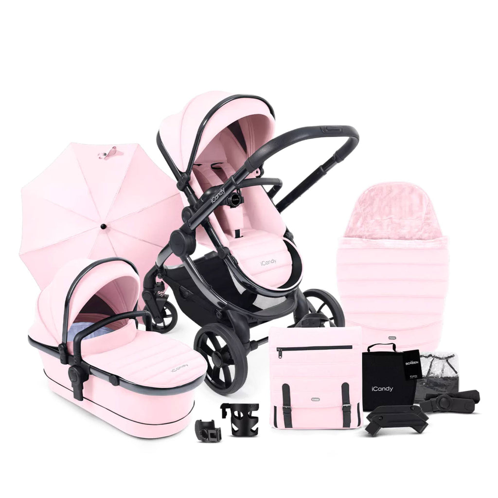 iCandy Peach 7 Pushchair and Carrycot Complete Bundle - Chelsea Baby