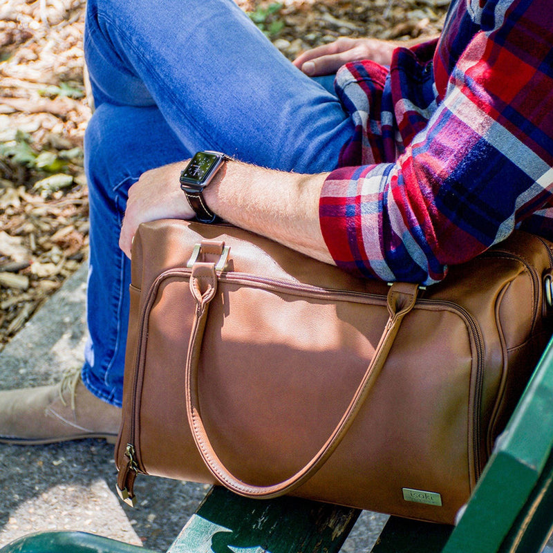 Isoki Double Zip Satchel Changing Bag