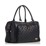 Isoki Double Zip Satchel Changing Bag - Ebony