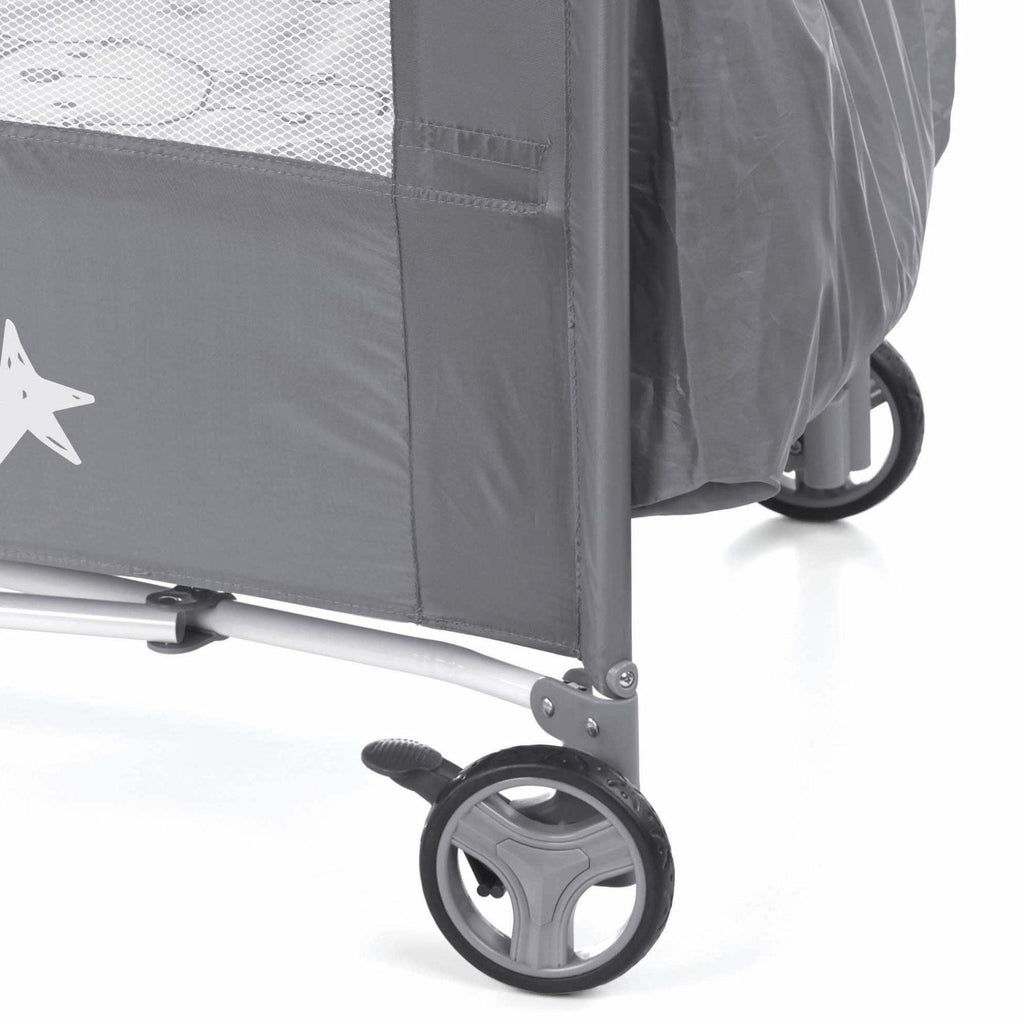 Jane Duo Level Travel Cot and Toy Bar - Chelsea Baby