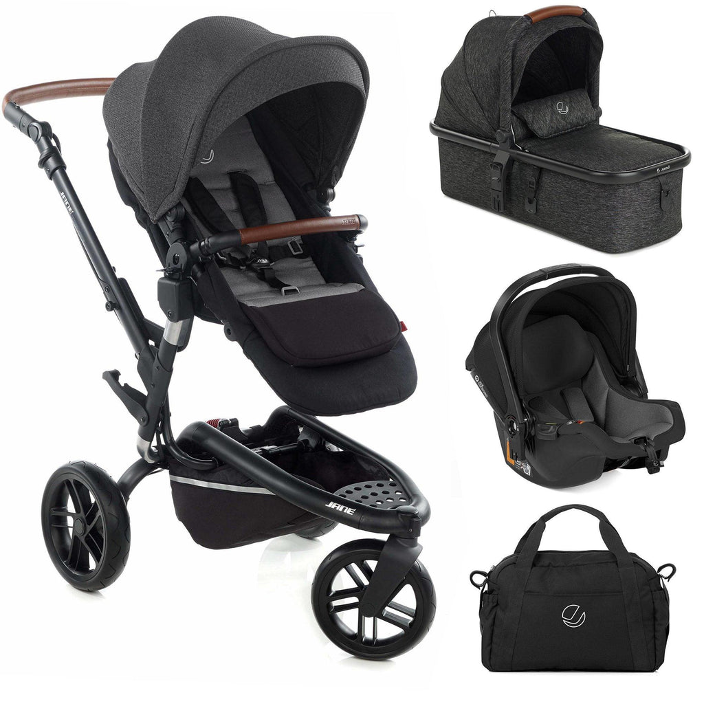 Jané Trider + Micro Pro Carrycot + Koos Isize Car Seat - Chelsea Baby