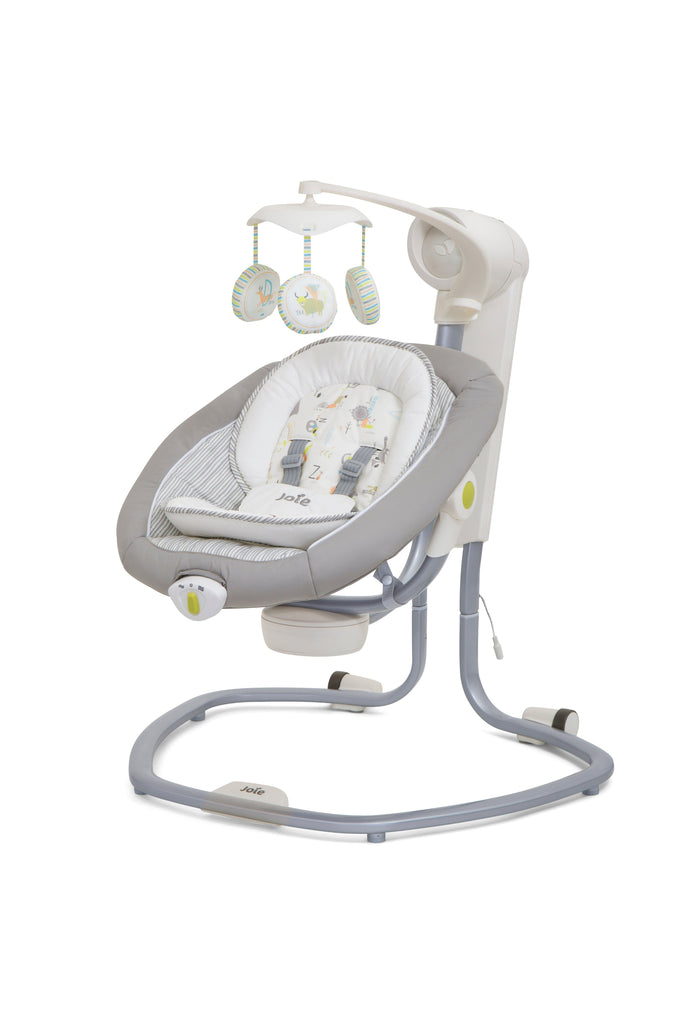 Joie Serina Swivel multi-motion swing- Natures Alphabet - Chelsea Baby