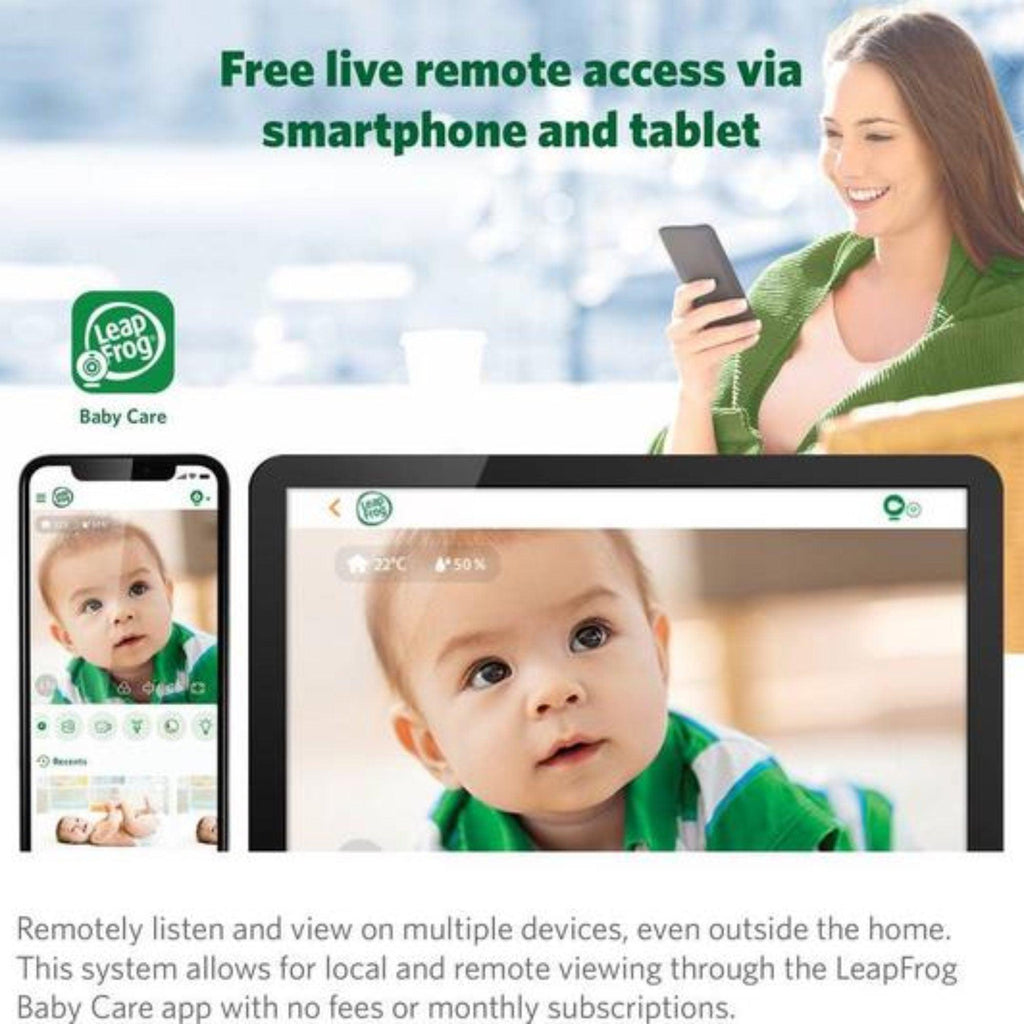 Leapfrog LF815HD Smart Wifi Video Baby Monitor - Chelsea Baby