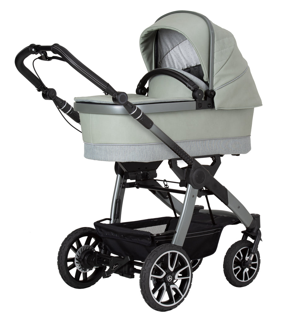 Mercedes Avantgarde All-Terrain GTR Stroller inc. Carrycot and Chassis by Hartan - Made in Germany - Chelsea Baby