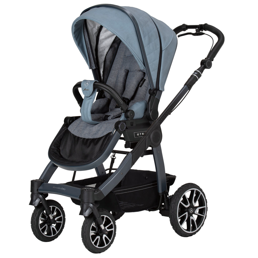 Mercedes Avantgarde All-Terrain GTR Stroller inc. Carrycot and Chassis by Hartan - Made in Germany - Chelsea Baby