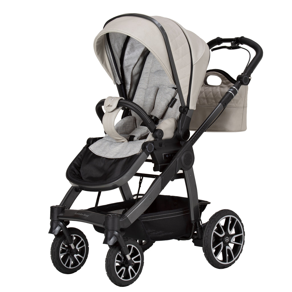 Mercedes Avantgarde All-Terrain GTR Stroller inc. Carrycot and Chassis by Hartan - Made in Germany - Chelsea Baby