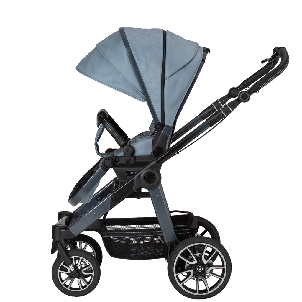 Mercedes Avantgarde All-Terrain GTR Stroller inc. Carrycot and Chassis by Hartan - Made in Germany - Chelsea Baby