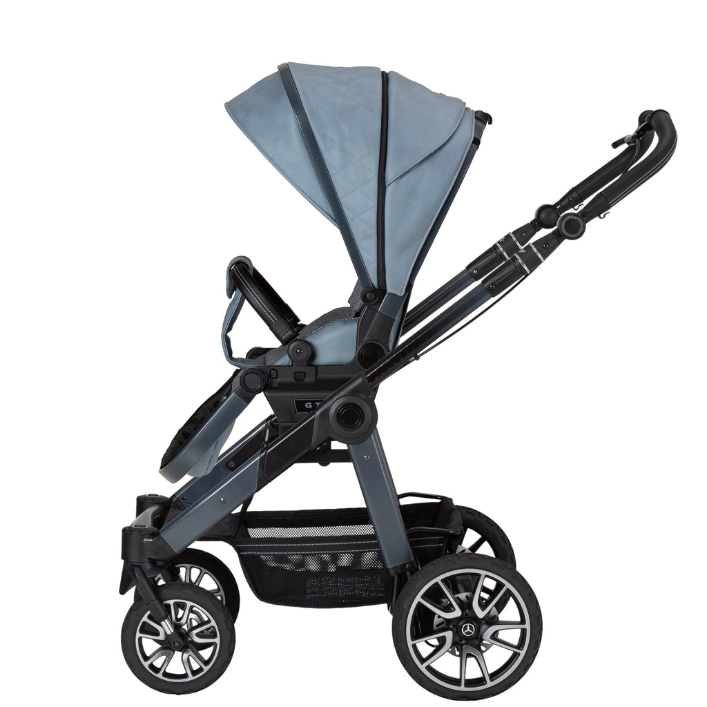 Mercedes Avantgarde All-Terrain GTR Stroller inc. Carrycot and Chassis by Hartan - Made in Germany - Chelsea Baby