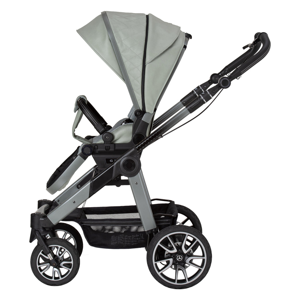 Mercedes Avantgarde All-Terrain GTR Stroller inc. Carrycot and Chassis by Hartan - Made in Germany - Chelsea Baby