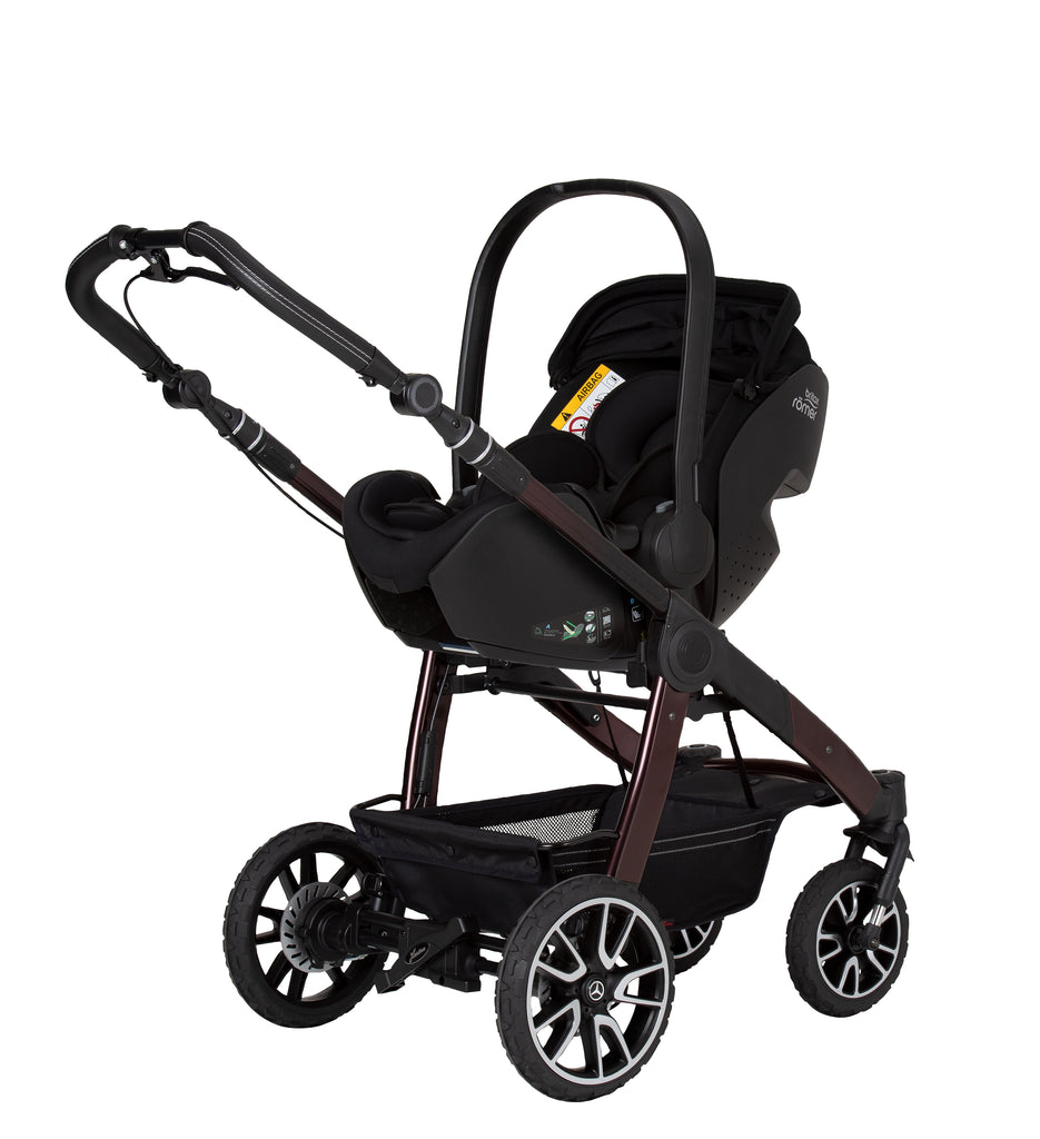 Mercedes Avantgarde All-Terrain GTR Stroller inc. Carrycot and Chassis by Hartan - Made in Germany - Chelsea Baby