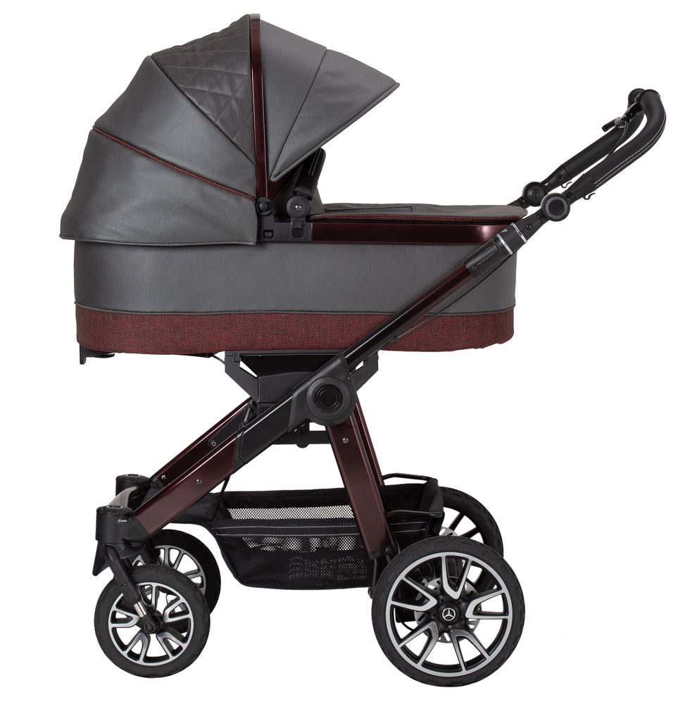 Mercedes Avantgarde All-Terrain GTR Stroller inc. Carrycot and Chassis by Hartan - Made in Germany - Chelsea Baby