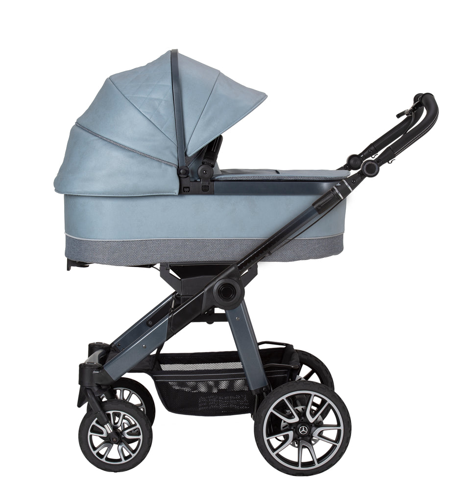 Mercedes Avantgarde All-Terrain GTR Stroller inc. Carrycot and Chassis by Hartan - Made in Germany - Chelsea Baby