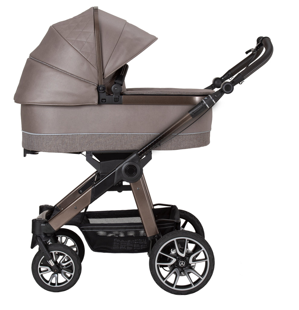 Mercedes Avantgarde All-Terrain GTR Stroller inc. Carrycot and Chassis by Hartan - Made in Germany - Chelsea Baby