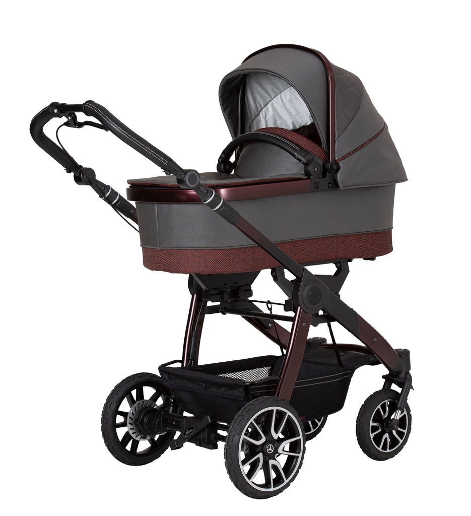 Mercedes Avantgarde All-Terrain GTR Stroller inc. Carrycot and Chassis by Hartan - Made in Germany - Chelsea Baby