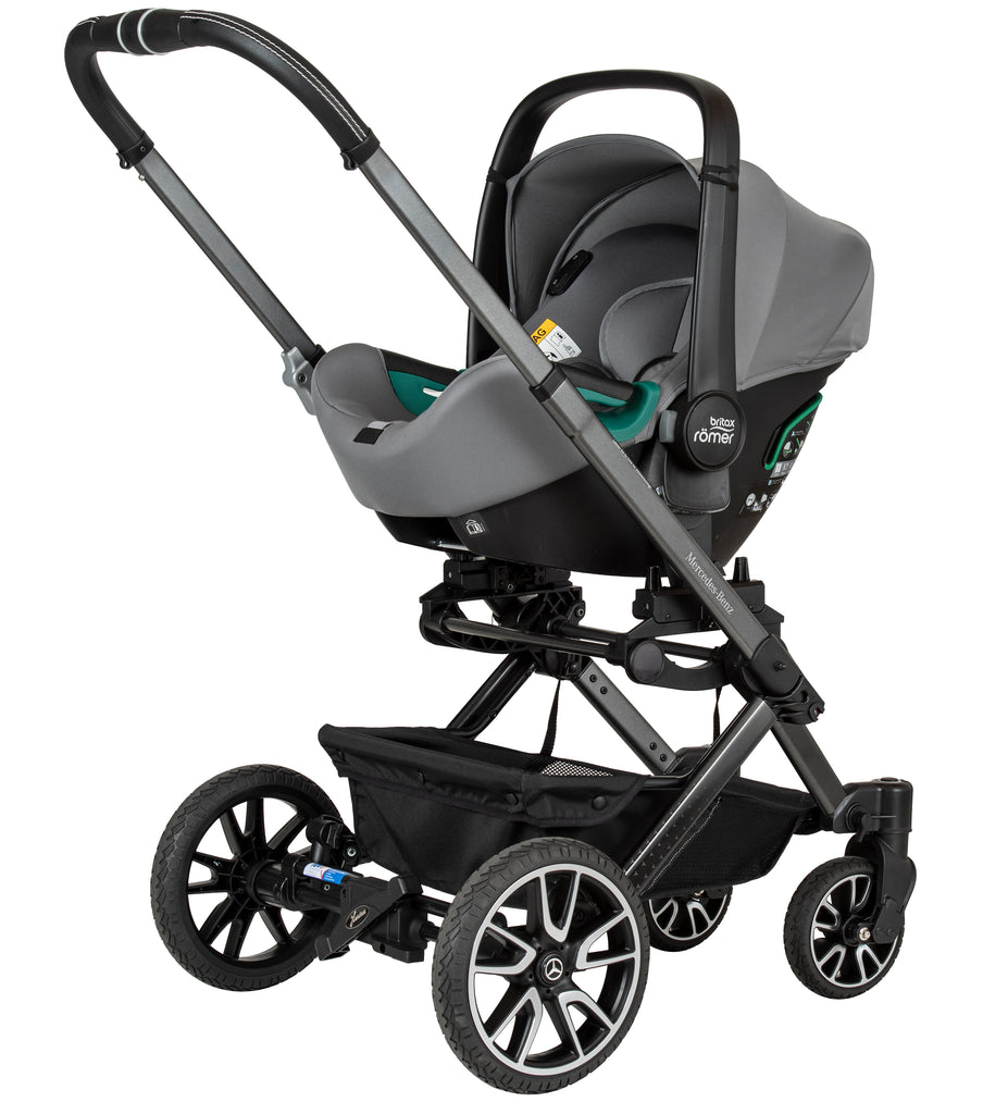 Mercedes Avantgarde GTX Stroller inc. Carrycot and Chassis by Hartan - Made in Germany - Chelsea Baby