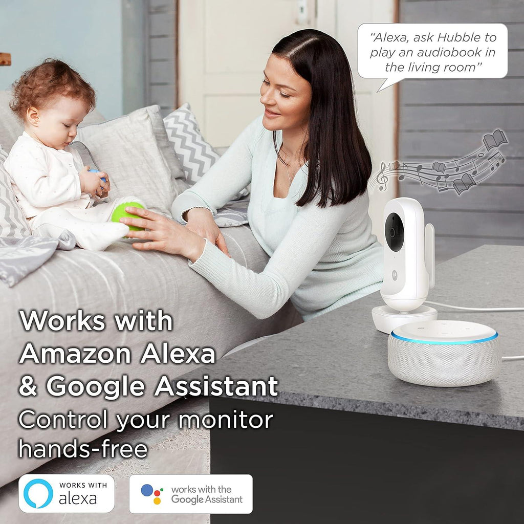 Motorola Nursery EASE 44 Connect - WiFi Baby Monitor with Camera - Chelsea Baby
