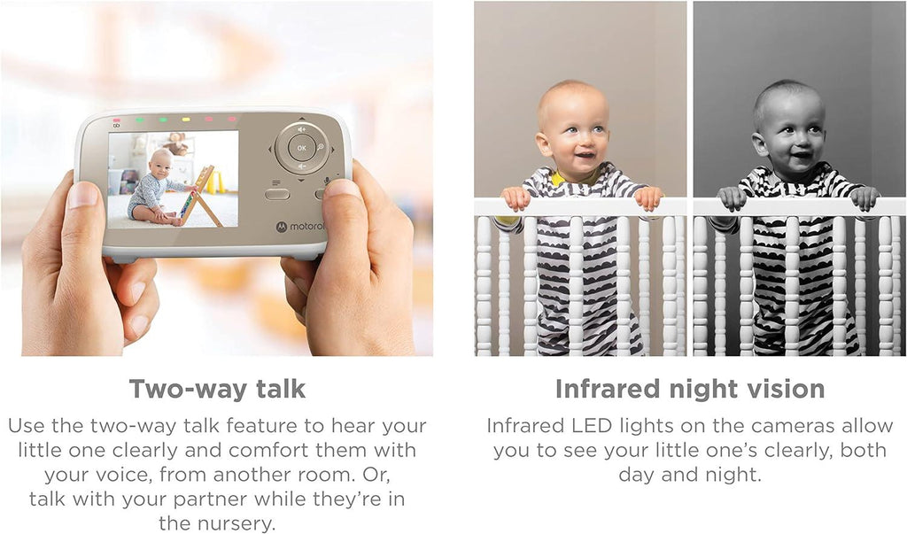 Motorola Nursery VM483 - Video Baby Monitors - Chelsea Baby