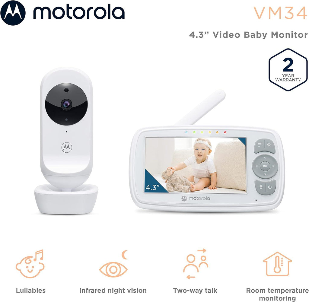 Motorola Video Baby Monitor - VM34 - Chelsea Baby