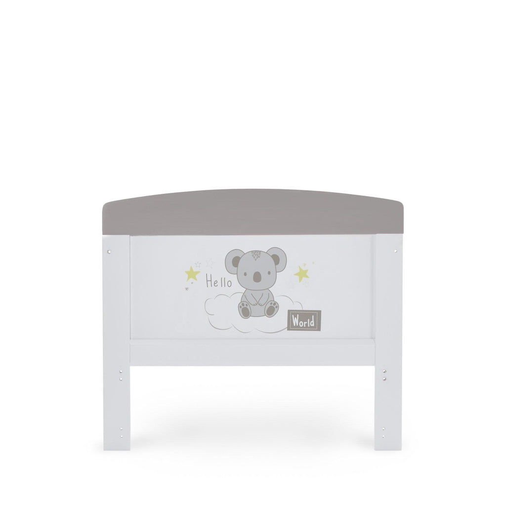 Obaby Grace Inspire Cot Bed and Fibre Mattress - Chelsea Baby