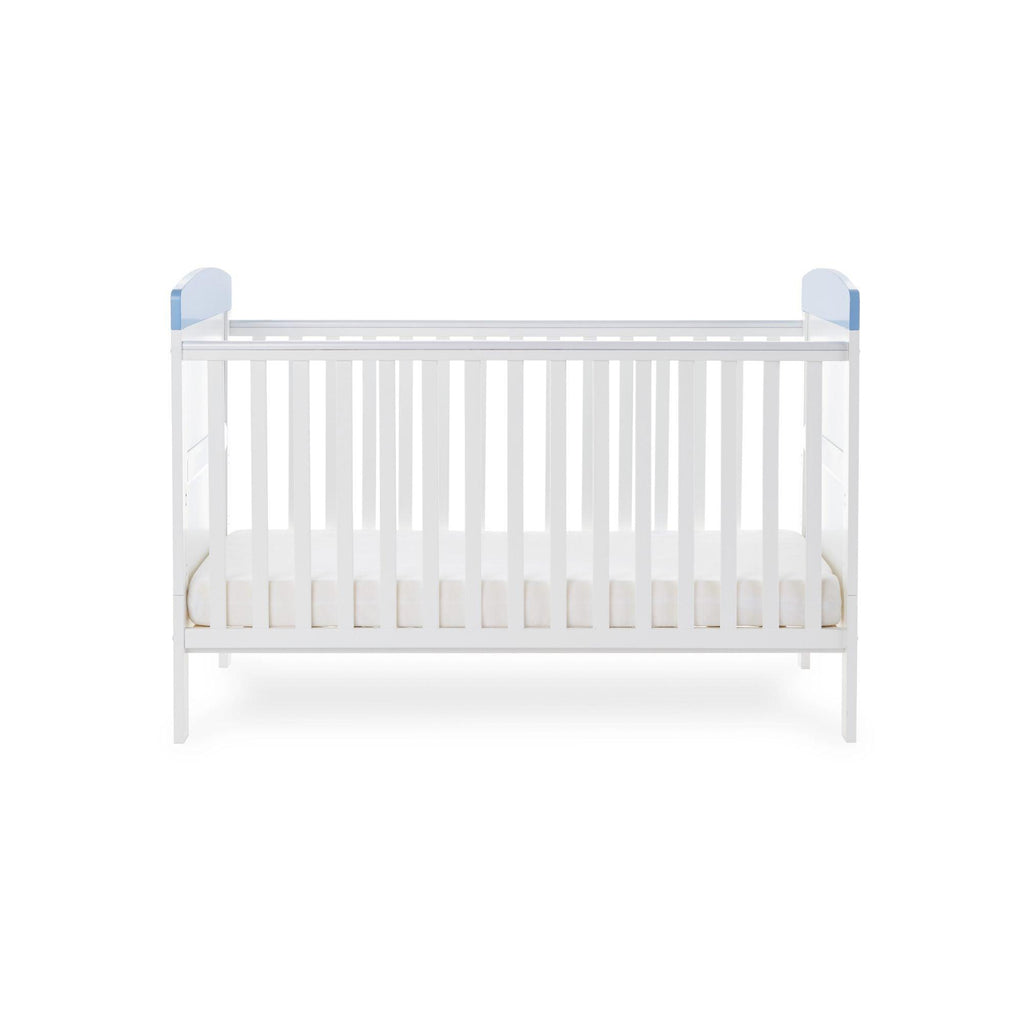 Obaby Grace Inspire Cot Bed and Fibre Mattress - Chelsea Baby