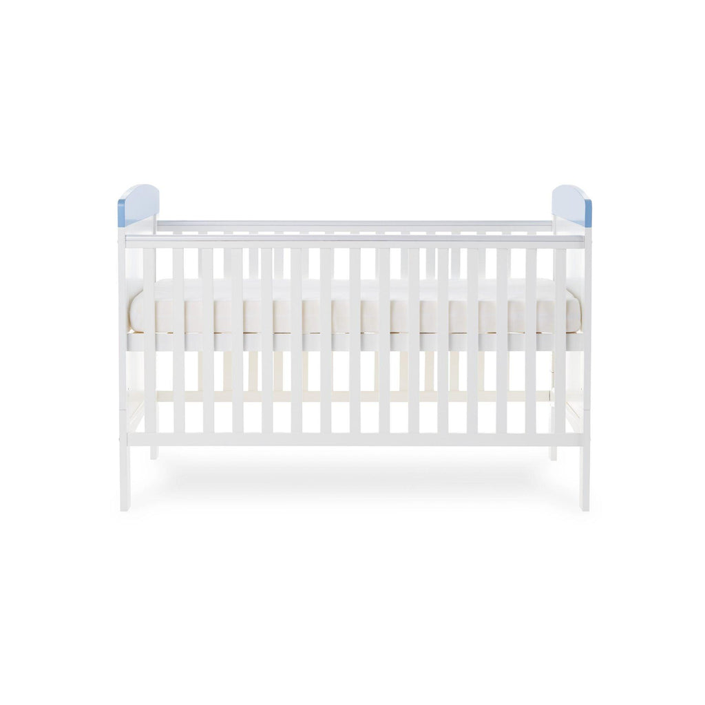 Obaby Grace Inspire Cot Bed and Fibre Mattress - Chelsea Baby