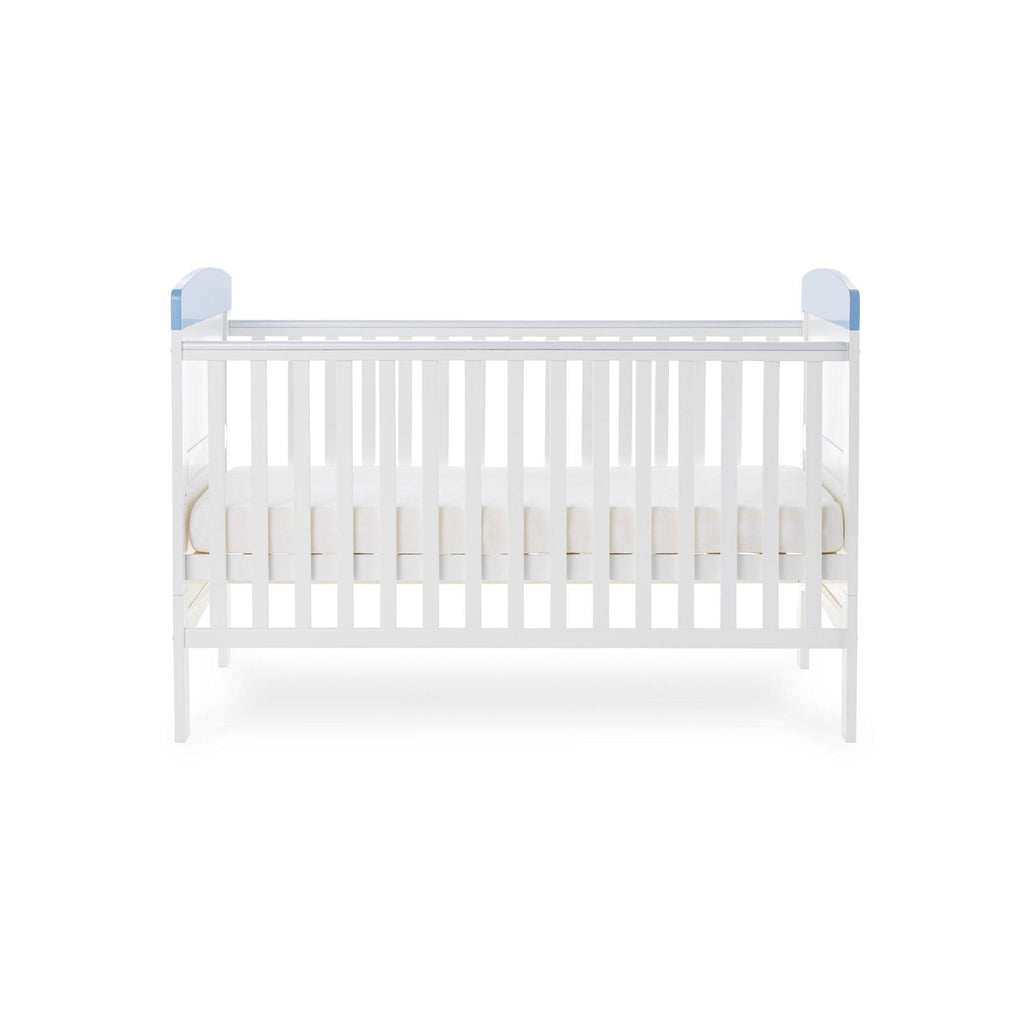 Obaby Grace Inspire Cot Bed and Fibre Mattress - Chelsea Baby