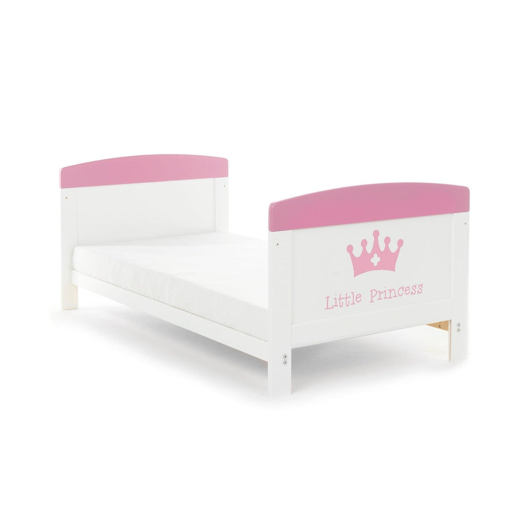 Obaby Grace Inspire Cot Bed and Fibre Mattress - Chelsea Baby