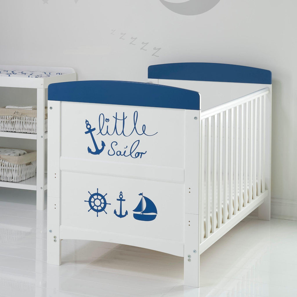 Obaby Grace Inspire Cot Bed and Fibre Mattress - Chelsea Baby