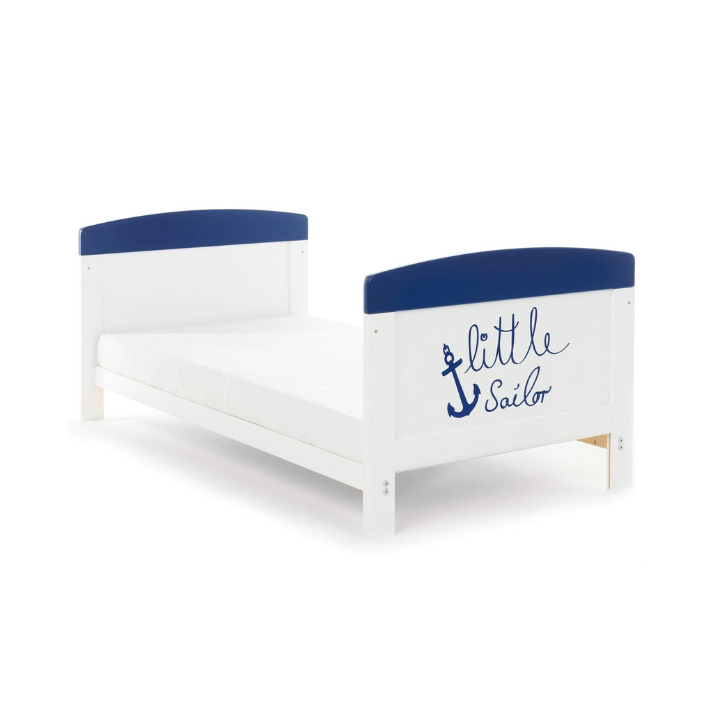 Obaby Grace Inspire Cot Bed and Fibre Mattress - Chelsea Baby