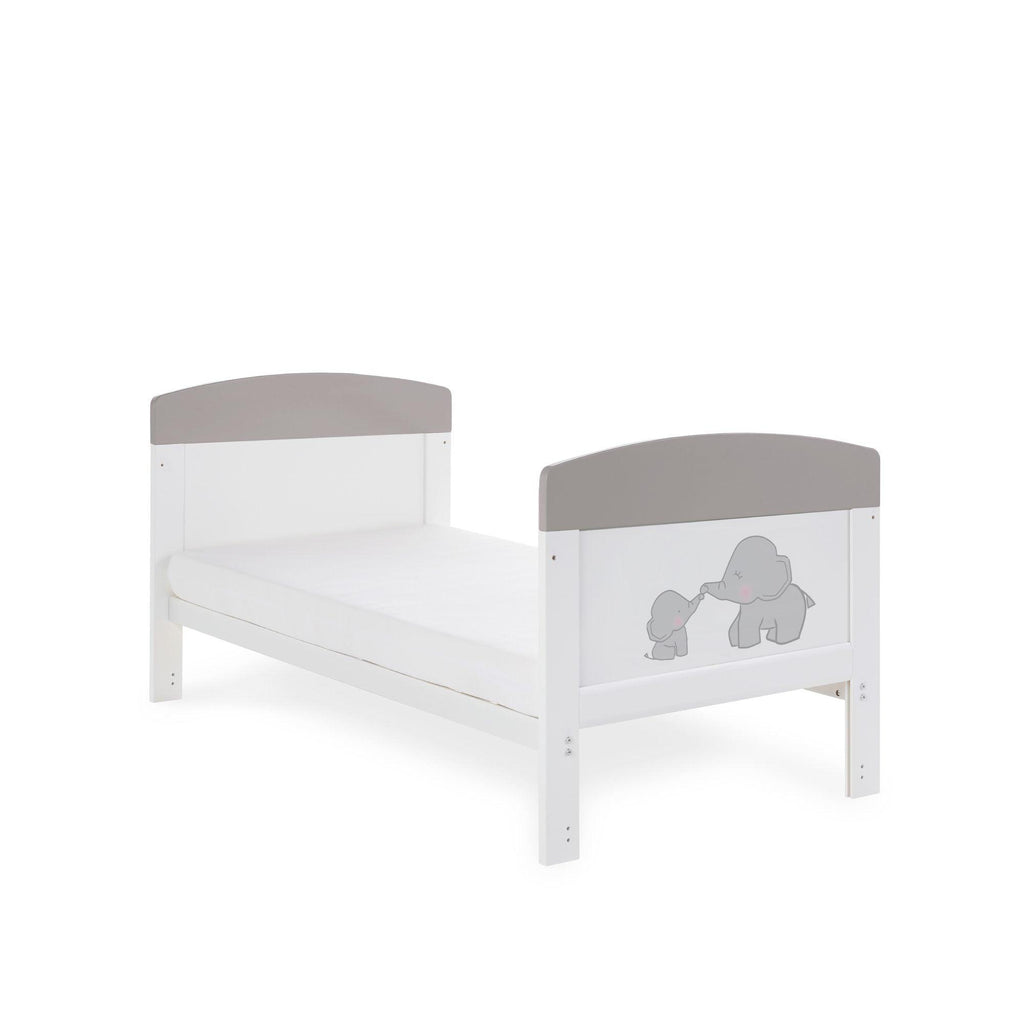 Obaby Grace Inspire Cot Bed and Fibre Mattress - Chelsea Baby