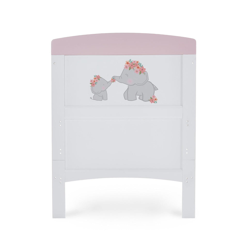 Obaby Grace Inspire Cot Bed and Fibre Mattress - Chelsea Baby