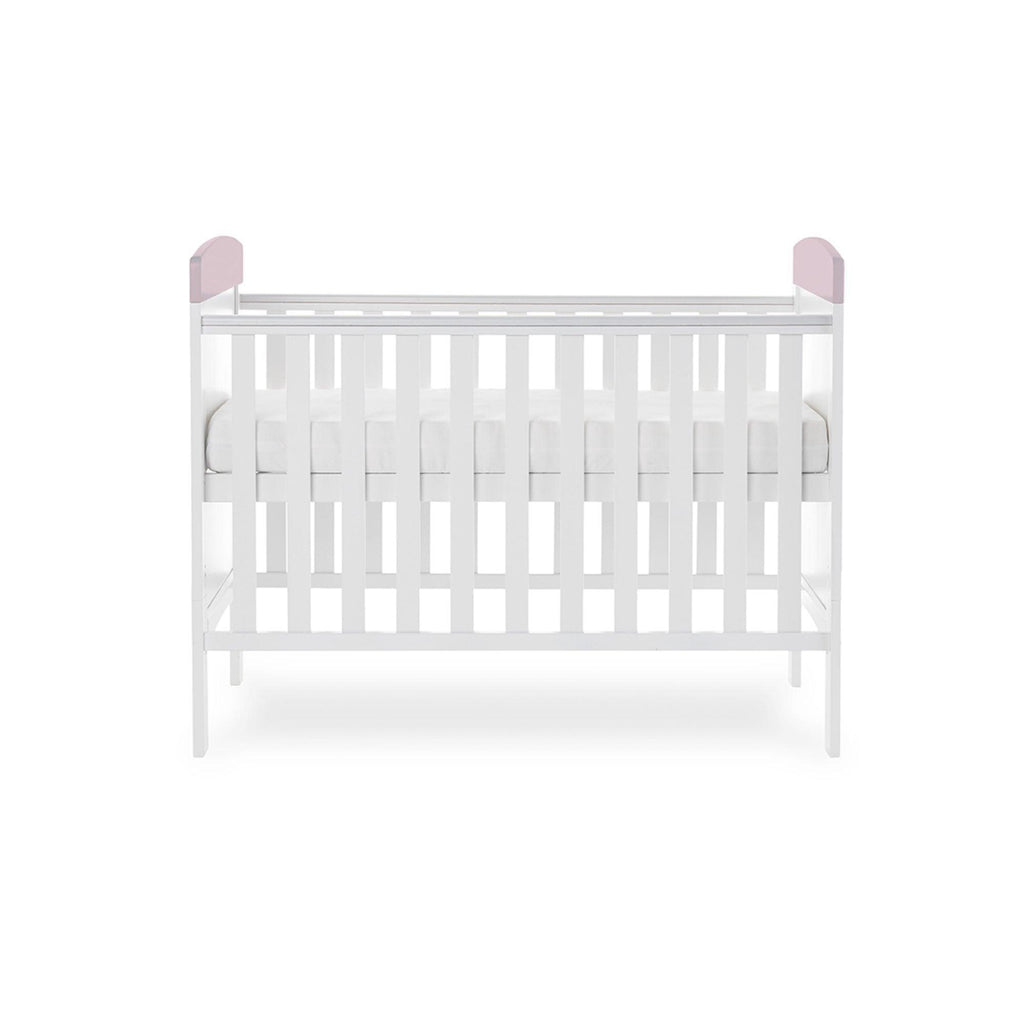 Obaby Grace Inspire Cot Bed and Fibre Mattress - Chelsea Baby