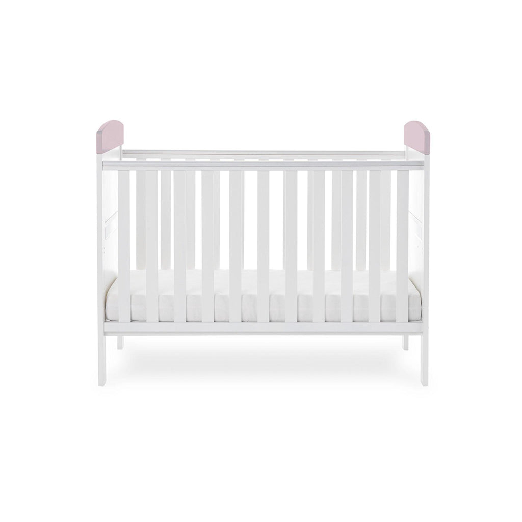 Obaby Grace Inspire Cot Bed and Fibre Mattress - Chelsea Baby