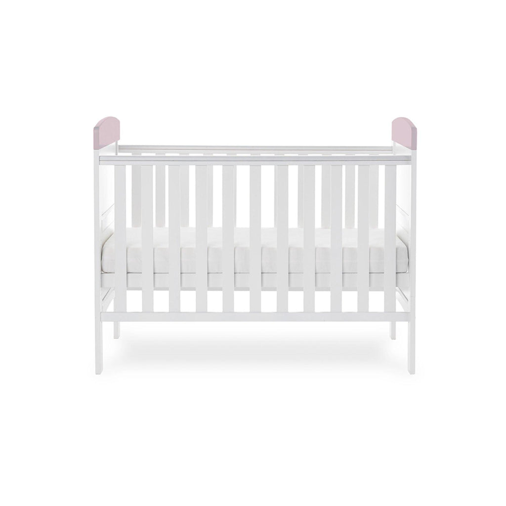 Obaby Grace Inspire Cot Bed and Fibre Mattress - Chelsea Baby