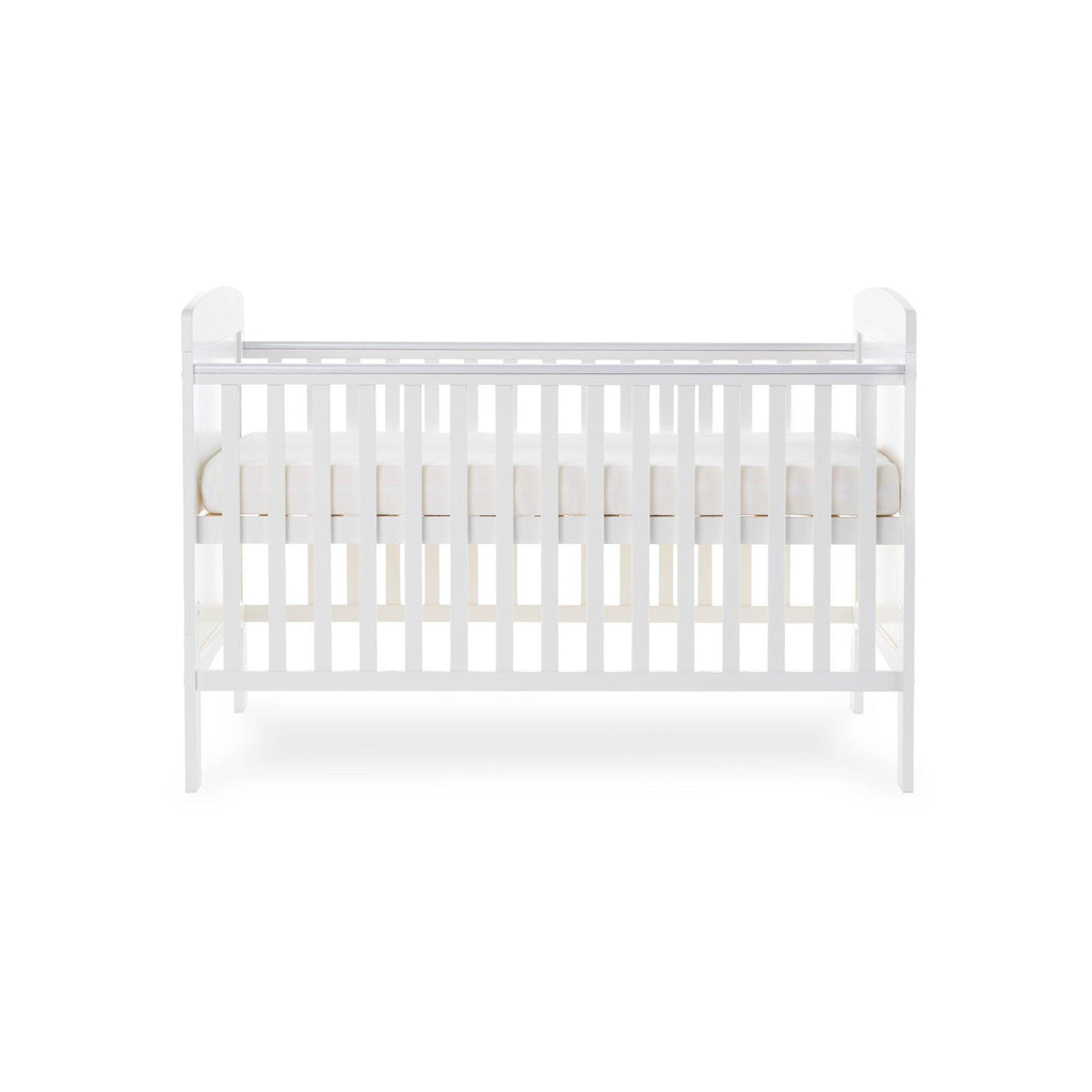 Obaby Grace Inspire Cot Bed and Fibre Mattress - Chelsea Baby