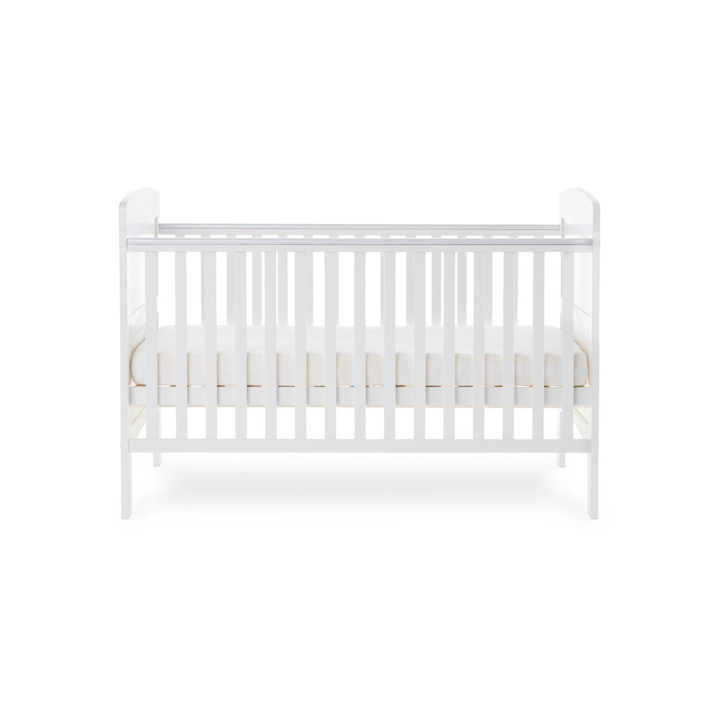 Obaby Grace Inspire Cot Bed and Fibre Mattress - Chelsea Baby