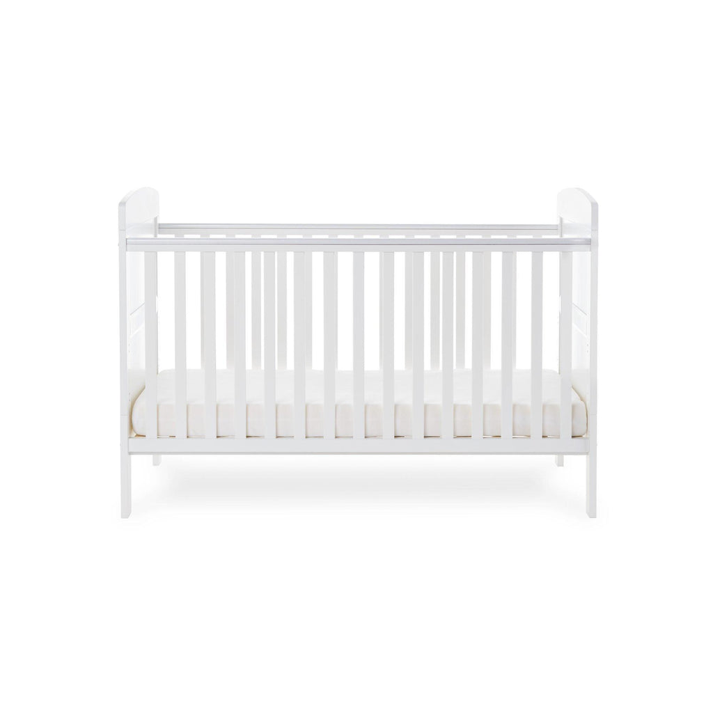 Obaby Grace Inspire Cot Bed and Fibre Mattress - Chelsea Baby