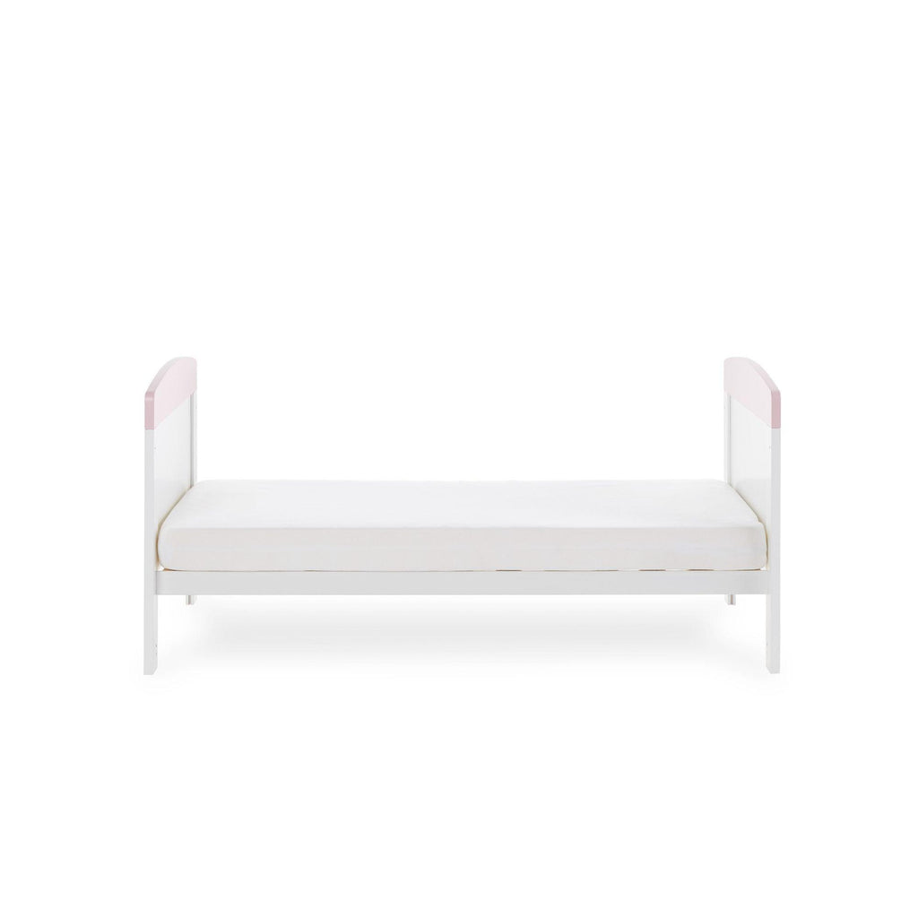 Obaby Grace Inspire Cot Bed and Fibre Mattress - Chelsea Baby