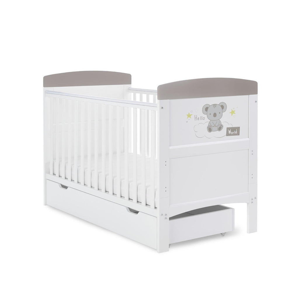 Obaby Grace Inspire Cot Bed and Underdrawer - Chelsea Baby