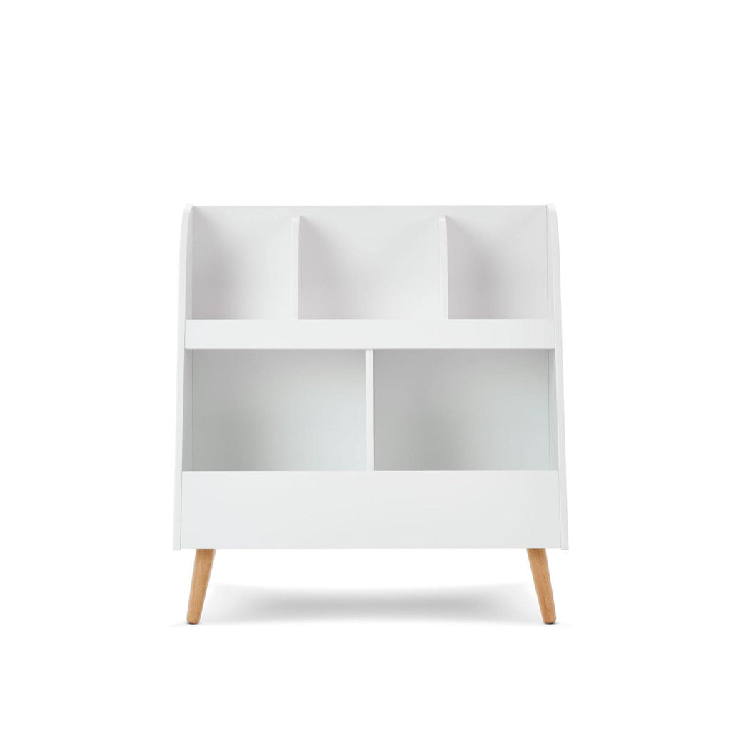 Obaby Maya Toy Storage - White with Natural - Chelsea Baby